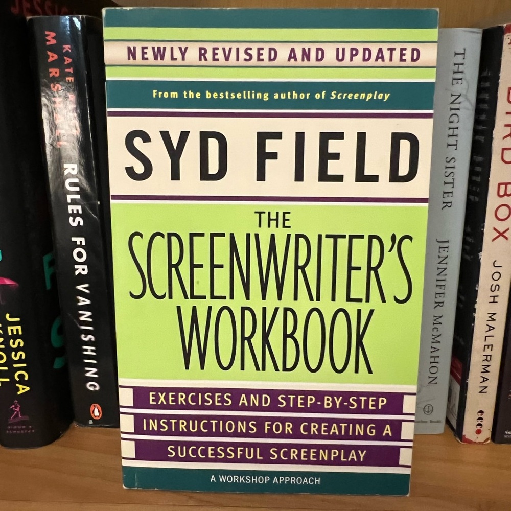 4/$25 The Screenwriter’s Workbook by Syd Field